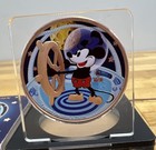 Niue 2017  2 Steamboat Willie Colorized Moon 1oz Silver Coin Limited To 500 Pcs
