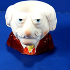 Vintage 70s Sigma Disney Muppet Egg Cup Set Sam Zoot Waldorf Statler