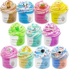 Butter Slime Kit 11packed  Party Favors For Kids  Dual Colored  Novelty And G   