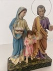 Holy Family Statue Jesus Joseph Mary Figurine Religious Catholic Hand-painted 7   
