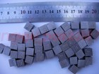 1x Nb Niobium Pure   99 9  8 5g Carved Element Periodic Table Cube 10x10x10mm