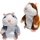 2 Pack Talking Hamster Mouse Plush Interactive Toy Repeat What You Say Mimicry 