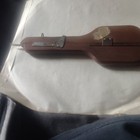 Primitive Hand Hooking Rug Tool  Wood Handle  Retractable Metal Hook blade