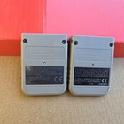 2 Sony Playstation Oem Official 1 Ps1 Psx Memory Card Gray Scph-1020