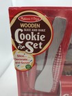 Melissa   Doug-wooden Slice And Bake Cookie Set-29 Pieces-ages 3  New In Box