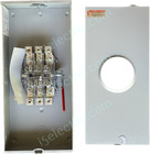 400   320 Amp Ringless Meter Base   Socket 3 Phase 4 Wire 7 Jaw Oh ug W lugs
