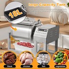 18l Meat Vacuum Tumbler Marinator Vegetable Chicken Beef Rotation Curing Machine