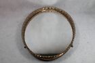 Vanity Tray Vintage Gold Oval Mirrored 13  Hollywood Regency Perfume