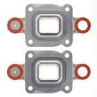 2x Exhaust Elbow Riser Dry Joint Gasket For Mercruiser Manifold 4 3 5 0 5 7l V6