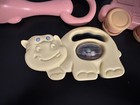 4 Vintage Baby Rattles   Cute 