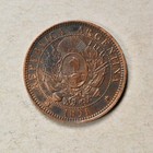 1891 Argentina Dos Centavos - Km8 - Brown - Extra Fine Or Better Condition Nice 