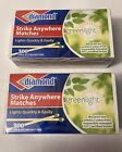  2 Boxes   300 Per Box vintage Diamond Strike Anywhere Matches