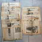 Vintage 1945 The New York Times Week In Review Newspaper Wwii War