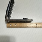 Vintage L-shaped Camera Flash Bracket W  Padded Grip  Hot Shoe Mount  5 In