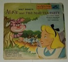 Alice In Wonderland The Mad Tea Party 1950s Rca 45 Rpm Picture Sleeve Gatefold