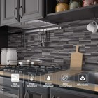Peel And Stick Backsplash 3 X 6 Inches 3d Pvc Composite Wall Tile Stick On Backs