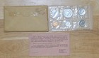 1962 Franklin Us Proof Set  5 Coins With Original Envelope