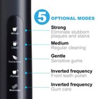 Fairywill Sonic Electric Toothbrush Travel Case 8 Replacement Heads Rechargeable