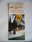 Lot Of 4 1960 Johnson Sea Horse V75 Outboard Motors Accessories   Boating Guide