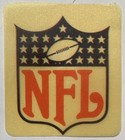 1972 Fleer Nfl Cloth Logo Vintage Rare Football Sticker Decal Helmet Old Afl 1