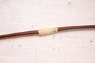 Antique Wood Native American Plains Indian Painted Bow Wood 62  Long