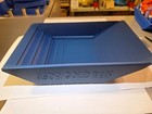 Navy Blue Advanced Square Drop Riffle Gold Pan  Small 6  X 8   Free Shipping 