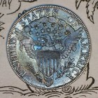 1806 Draped Bust Half Dollar  pointed 6  Stem  50c Pcgs Vf-very Fine