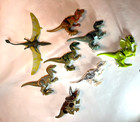 Dinosaur Jurassic Theme Action Figures Building Blocks Toy Sets 2-3 Inches 8 Pcs