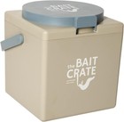 The Bait Crate Re-freezable Live Bait Cooler For Leeches Minnows Shrimp