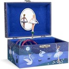  Girl s Musical Jewelry Storage Box With Spinning Ballerina  Blue Ballerina