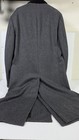 Juster s Vintage Chesterfield Overcoat 46r Herringbone Wool Velvet Collar