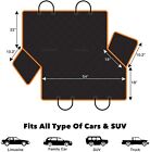 Upgraded Pet Dog Seat Cover Waterproof Rear Back Travel Protector Car Truck Suv