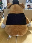 Dan Dee Bulldog Dog  Biker Dressed Xo Xo Heart Tattoo Arm 12  Sitting Plush 