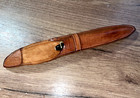 Handmade Veg Tanned Leather Luxury Fountain Pen Pencil Case Pouch Fit Mont Blanc
