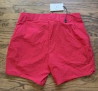 New Nike Men s Federer Tennis  Shorts Size L Red