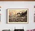Shepard Fairey Obey Giant Dark Wave Art Print Poster Signed  2025 Litho 24x36