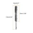 10pcs 304 Stainless Steel Bore Brush 13mm Dia 4 5  Cleaning Twisted Wire Brush