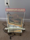 Vintage Miller Genuine Draft Beer Bar Light Sign Clock Tested   Working As Is