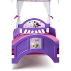 Toddler Canopy Bed Frame Minnie Daisy Guardrails Kids Bedroom Furniture Gift Fun