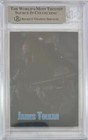 James Tolkan Autographed Signed Back To The Future Strickland Card Bas Encap