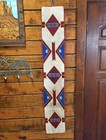 Antique Handmade Native American Beadwork Wall Hang Circa 1900-1930 54x9