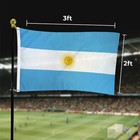 World Cup 2026 48 Country Flags Set 2x3ft Soccer Team Collection