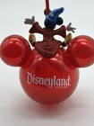 Disney Christmas Ornament 2014 Sorcerer Mickey Mouse Ear Ornament Rare 