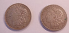 Lot Of Two 1921 P s- 90  Silver Morgan Silver Dollar Lot 89