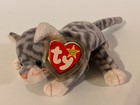 Ty Beanie Babies Silver  Scat  And Amber Cat Lot 1999 Retired Mint With Tags
