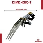 Skull   Bones Gauntlet Hand Claws Stainless Steel Cosplay Collectible Arm Blade