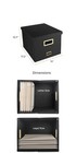 Boxes For Hanging Files With Lid  Black Document Organizer  Hanging File Box