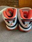 Nike Air Jordan 6 Rings White Black Orange Baby toddler Size 4c