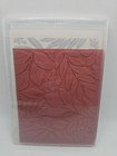 Stampin  Up  Rubber Stamp Set  leaf Collection  Background Stamp New