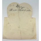 1940s Vintage Valentine Card Anthropomorphic Duck Quackin Die Cut